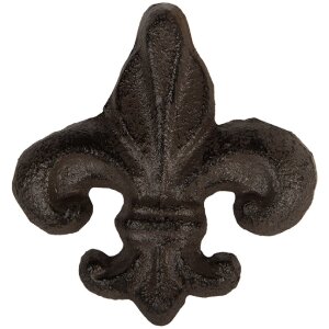 Clayre & Eef 6Y5763 Bouton de porte 7x4x7 cm Marron