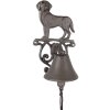 Clayre & Eef 6Y5796 Sonnette Marron Campagnard 14x14x24 cm