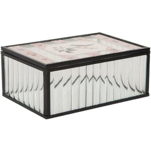 Clayre & Eef 6Y5950 Boîte Métal 15x10x6 cm