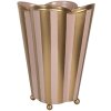 Clayre & Eef 6Y5951 Vase Décoratif Or Rose 22x22x35 cm
