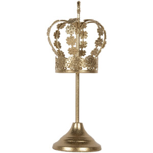 Clayre & Eef 6Y5957 Couronne Décorative Ø 12x30 cm Dorée
