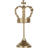 Clayre & Eef 6Y5957 Couronne Décorative Ø 12x30 cm Dorée