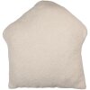Clayre & Eef Coussin Rempli 45x40x10 cm Blanc-Beige