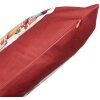 Clayre & Eef Housse de Coussin 45x45 cm Rot-Braun