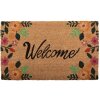 Clayre & Eef MC274 Paillasson Intérieur 75x45 cm Marron/Noir