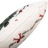 Housse de coussin Clayre & Eef TCH22 45x45 cm Beige-Vert
