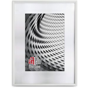 FramesFactory Finger Cadre Photo Acrylique Noir Argent Blanc