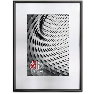 FramesFactory Finger Cadre Photo Acrylique Noir Argent Blanc