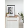 FramesFactory Finger Cadre Photo Acrylique Noir Argent Blanc