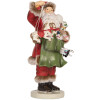 Clayre & Eef Père Noël Décoration 13x9x23 cm