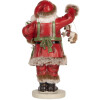 Clayre & Eef Père Noël Décoration 13x9x23 cm