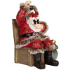 Clayre & Eef 6PR5749 Décoration Père Noël Rouge 16x13x19 cm