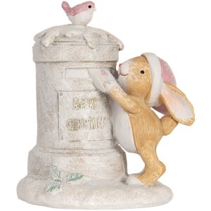 Lapin Décoratif Clayre & Eef 6PR5879 13x12x47 cm