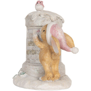 Lapin Décoratif Clayre & Eef 6PR5879 13x12x47 cm