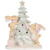 Clayre & Eef Lapin décoratif LED 14x8x16 cm