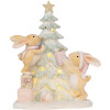 Clayre & Eef Lapin décoratif LED 14x8x16 cm