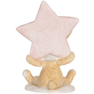 Clayre & Eef Lapin Décoratif 8x5x11 cm