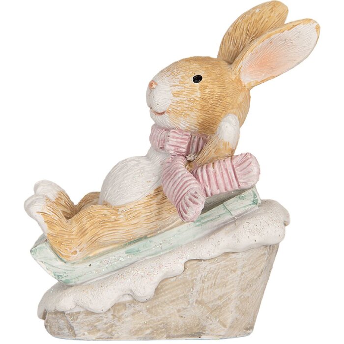 Décoration Lapin 8x6x9 cm Clayre & Eef