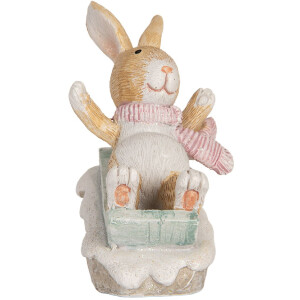 Décoration Lapin 8x6x9 cm Clayre & Eef