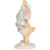Clayre & Eef 6PR5886 Décoration Lapin 5x5x10 cm
