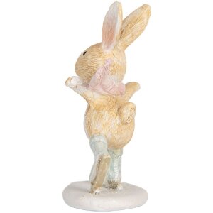 Clayre & Eef Décoration Lapin 6x5x10 cm