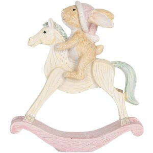 Clayre & Eef Lapin Décoration 13x4x14 cm