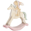 Clayre & Eef Lapin Décoration 13x4x14 cm
