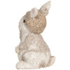 Clayre & Eef 6PR5891 Lapin Décoratif 9x9x14 cm