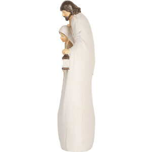 Groupe de Noël Clayre & Eef 12x6x22 cm Beige & Marron