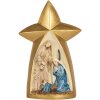 Groupe de Noël Clayre & Eef 14x6x21 cm Doré et Marron