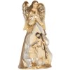 Clayre & Eef Groupe de Noël 16x13x31 cm Beige & Blanc