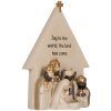 Groupe de Noël Clayre & Eef 6PR5904 16x6x21 cm Beige-Or