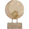 Clayre & Eef 6PR5909 Paire Assise sur Lune 18x5x26 cm Beige Doré