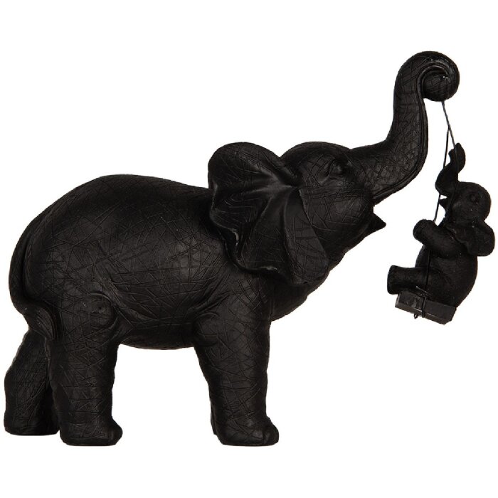 Clayre & Eef Décoration Éléphant 20x8x18 cm