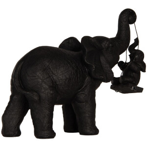 Clayre & Eef Décoration Éléphant 20x8x18 cm