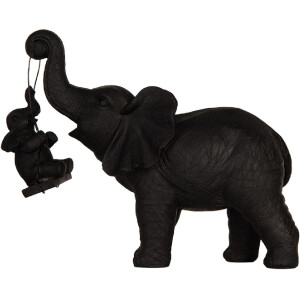 Clayre & Eef Décoration Éléphant 20x8x18 cm