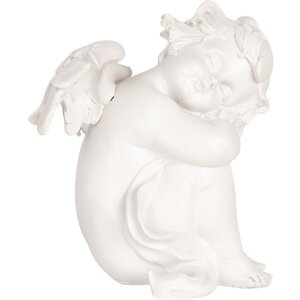 Clayre & Eef 6PR5914 Set de 4 Anges Décoratifs 16x14x19 cm