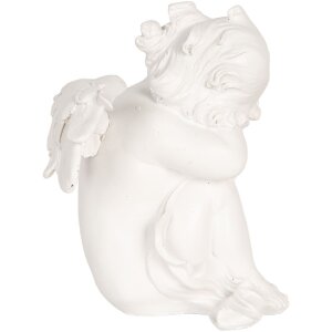 Clayre & Eef 6PR5914 Set de 4 Anges Décoratifs 16x14x19 cm