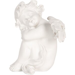 Clayre & Eef 6PR5914 Set de 4 Anges Décoratifs 16x14x19 cm