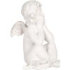 Clayre & Eef 6PR5914 Set de 4 Anges Décoratifs 16x14x19 cm