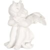 Clayre & Eef 6PR5914 Set de 4 Anges Décoratifs 16x14x19 cm