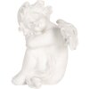 Clayre & Eef 6PR5914 Set de 4 Anges Décoratifs 16x14x19 cm