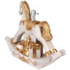 Clayre & Eef Support Sapin Noël 73x21x61 cm Blanc-Or