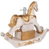 Clayre & Eef Support Sapin Noël 73x21x61 cm Blanc-Or