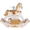 Clayre & Eef Support Sapin Noël 73x21x61 cm Blanc-Or