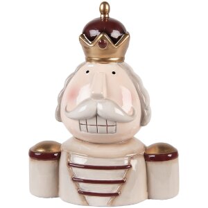 Clayre & Eef Casse-noix Décoratif Dolomite 17x12x23 cm