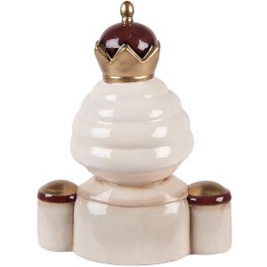 Clayre & Eef Casse-noix Décoratif Dolomite 17x12x23 cm