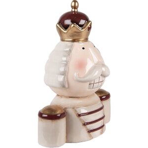 Clayre & Eef Casse-noix Décoratif Dolomite 17x12x23 cm
