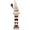 Clayre & Eef Père Noël Dolomite Beige/Rouge 30cm