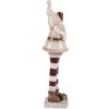 Clayre & Eef Père Noël Dolomite Beige/Rouge 30cm